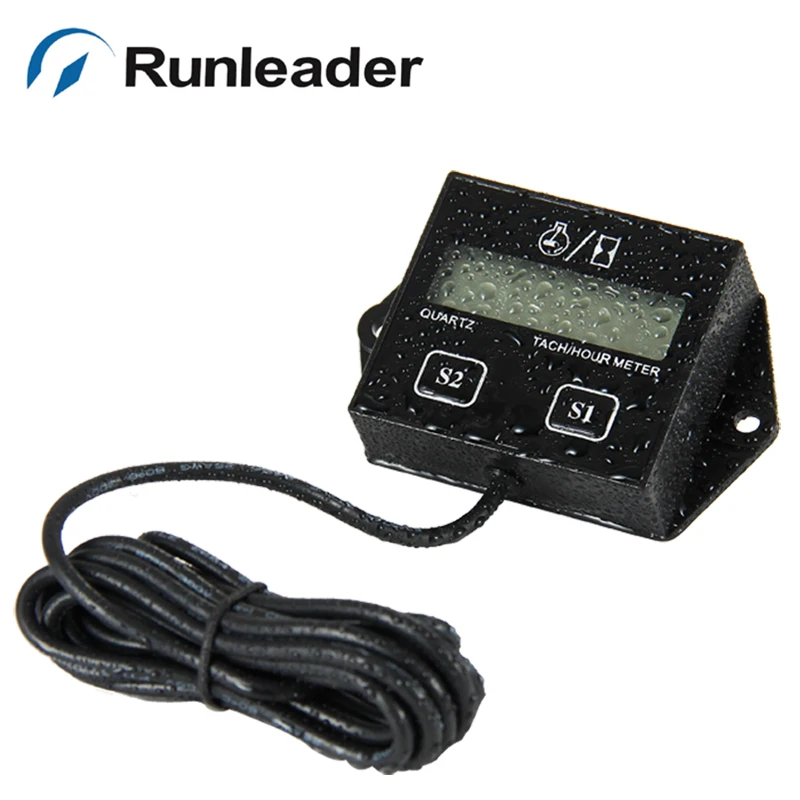 5 шт./Лот) Runleader RL-HM011N бензиновый двигатель Мотоцикл Тахометр Счетчик часов