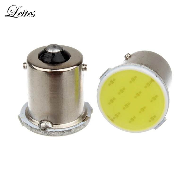 2 шт. супер яркий S25 1156 led COB 12SMD BA15S P21W автомобильные сигнальные светодиодные фонари