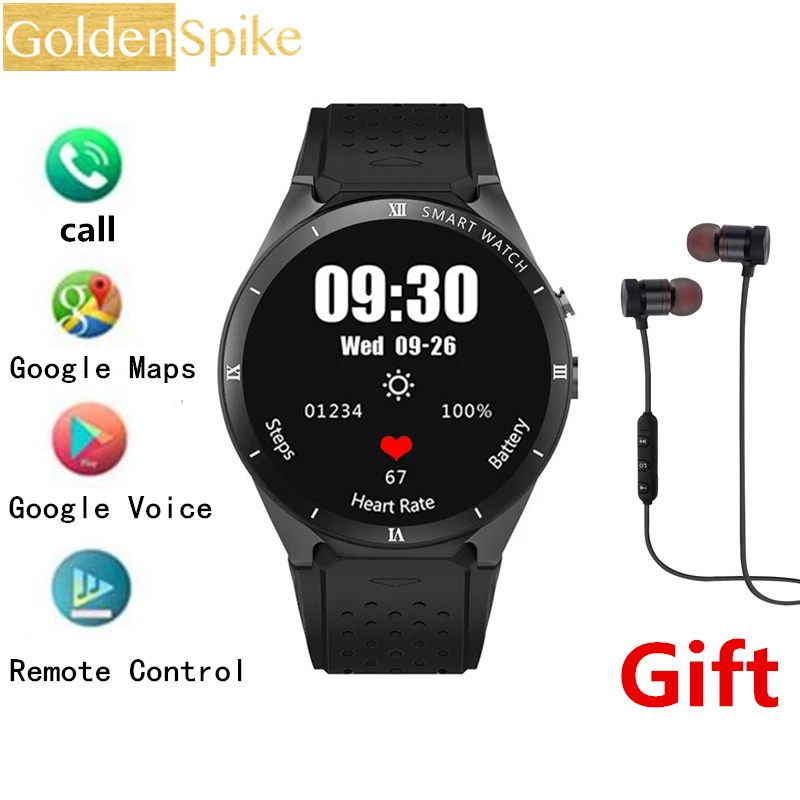 KW88 Pro Android 7.0 Smart Watch Phone MTK6580 quad core