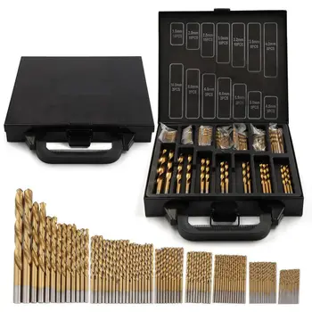 

99pcs Cobalt Drill Bits For Metal Wood Working HSS Titanium Bits 1.5mm-10mm Twist Drill Bit Power Tools Drillforce