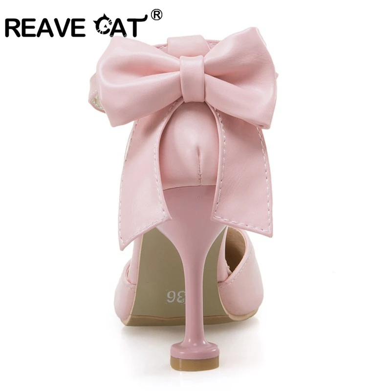 REAVE CAT/обувь с ремешком на щиколотке женские босоножки высоком каблуке Модные