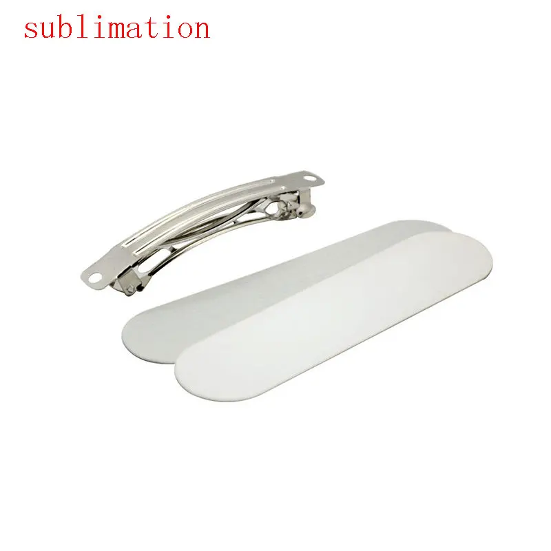 

sublimation blank hair clip fashion hair jewelry for dye sublimation hot transfer printing blank consumables 2018 new style