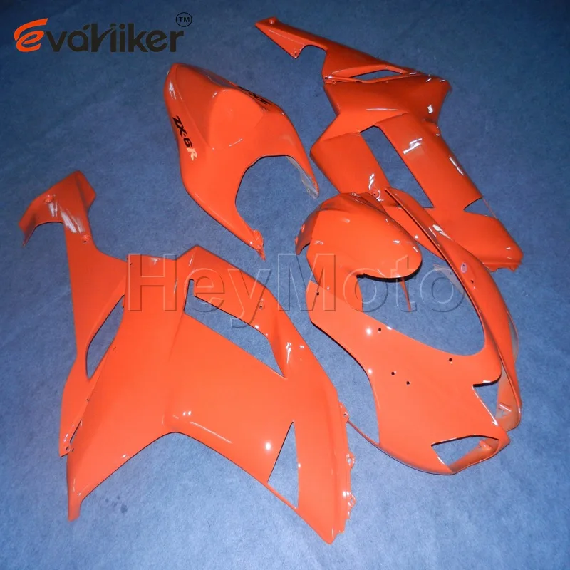 

Motorcycle cowl for ZX6R 2007 2008 ZX 6R 07 08 orange ABS fairings Unpainted fairing H3