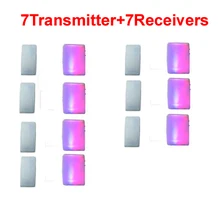 Xinsilu Новое поступление Беспроводной удаленного вспышки красочный музыка дверной звонок, умный дом дверной звонок может использоваться для старшего 7v7