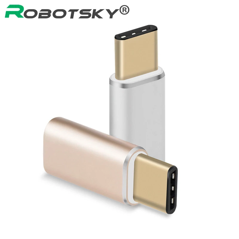 

Metal Type C Adapter Micro USB to Type-C Connector Converter Type-C Data cable for New Macebook Huawei P9 Xiaomi 4C HTC Oneplus
