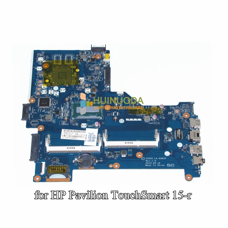 764109-501 764109-001 For HP Pavilion TouchSmart 15-R015DX 15-R053CL 15-R013TU Laptop motherboard I3-4010U ZSO50 LA-A992P DDR3 wholesale new 734826 501 734826 001 laptop notebook motherboard for hp pavilion touchsmart 15 15 n a4 5000m series
