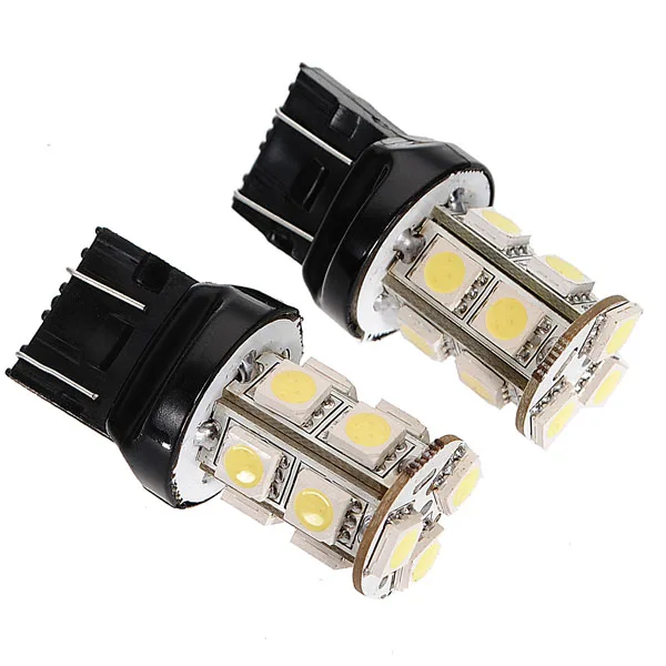 2X T20 7443 13 smd; Автомобильные светодиоды задние тормоза поворота боковой свет лампы