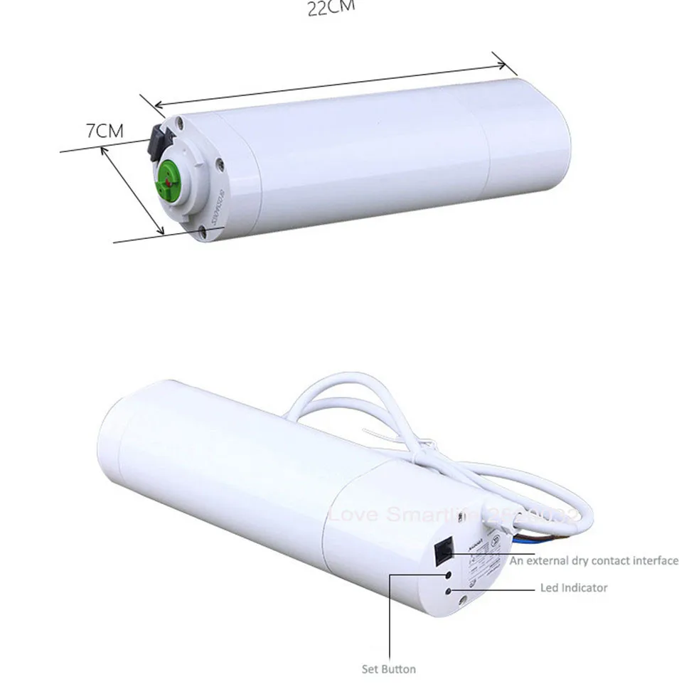 Dooya DT52S Electric Curtain Motor 220V 50HZ Open Closing Window Curtain Track Motor Smart Home Motorized 45W Curtain Motor -7