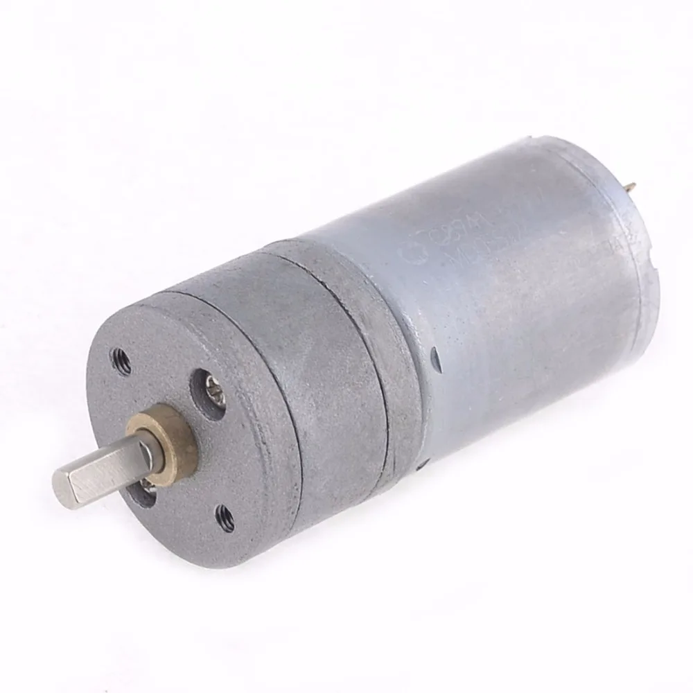 

UXCELL Hot Sale 1Pcs 12VDC 400RPM Replacement Torque Electric Gearbox Gear Box Motor