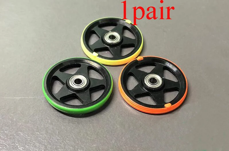 

1Pair 95438 19mm Guide Wheel Anode Five Stars Guide Roller for RC Tamiya Mini 4WD Racing Car Model DIY Accessories