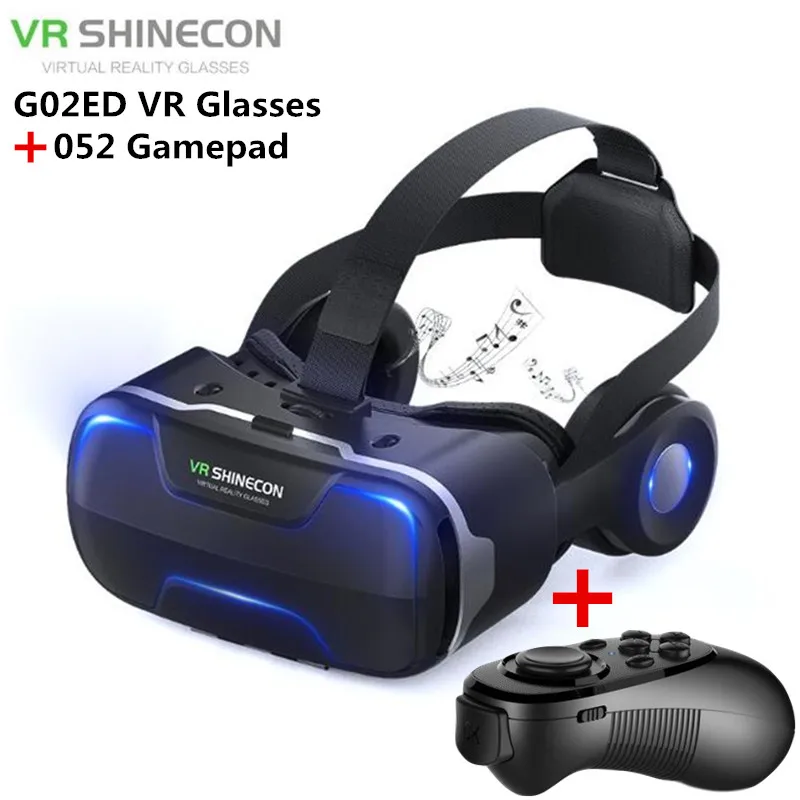 Capacete de realidade virtual 3d para ios