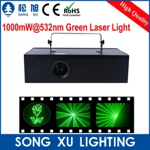 1000mW@ 532nm зеленый лазерный свет/SX-1000mwG