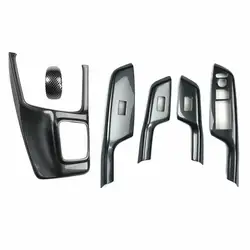 Принадлежности для шашлыков @ Fuka автомобильные аксессуары для Honda Civic MT 2012-2014 автомобиль Внутреннее окно подъемный переключатель обшивка