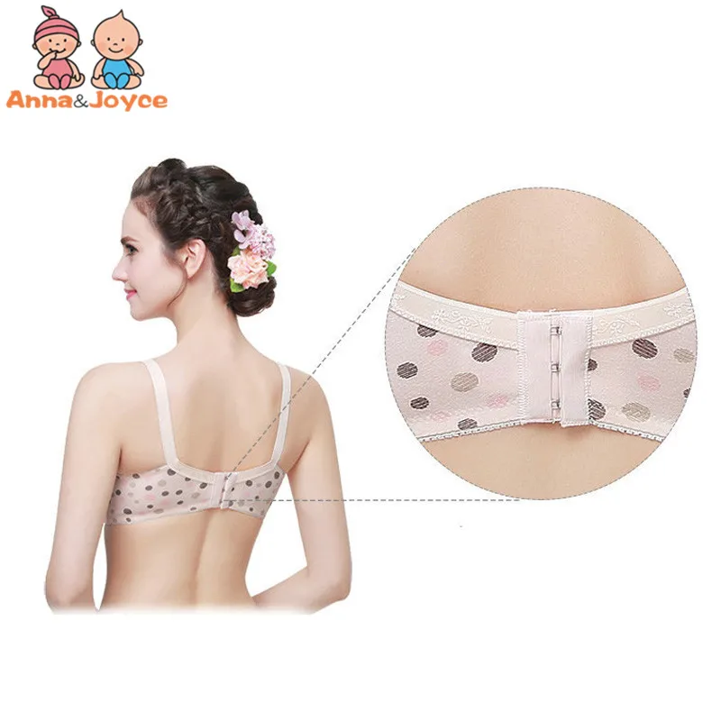Pregnant Women Underwear Breast - Feeding Bra Front Buckle No Steel Ring Gather Thin Section Cotton Breast Feeding Bra hYFZ0028