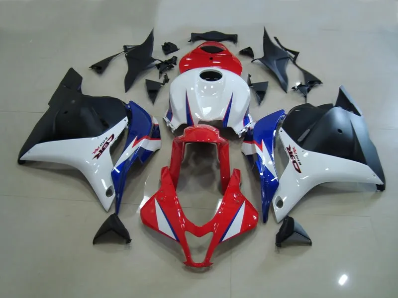 

New Injection Full Fairing kit Fit For Honda CBR600RR F5 2009 2010 2011 2012 09 10 11 12 600RR 600 ABS fairings nice white red