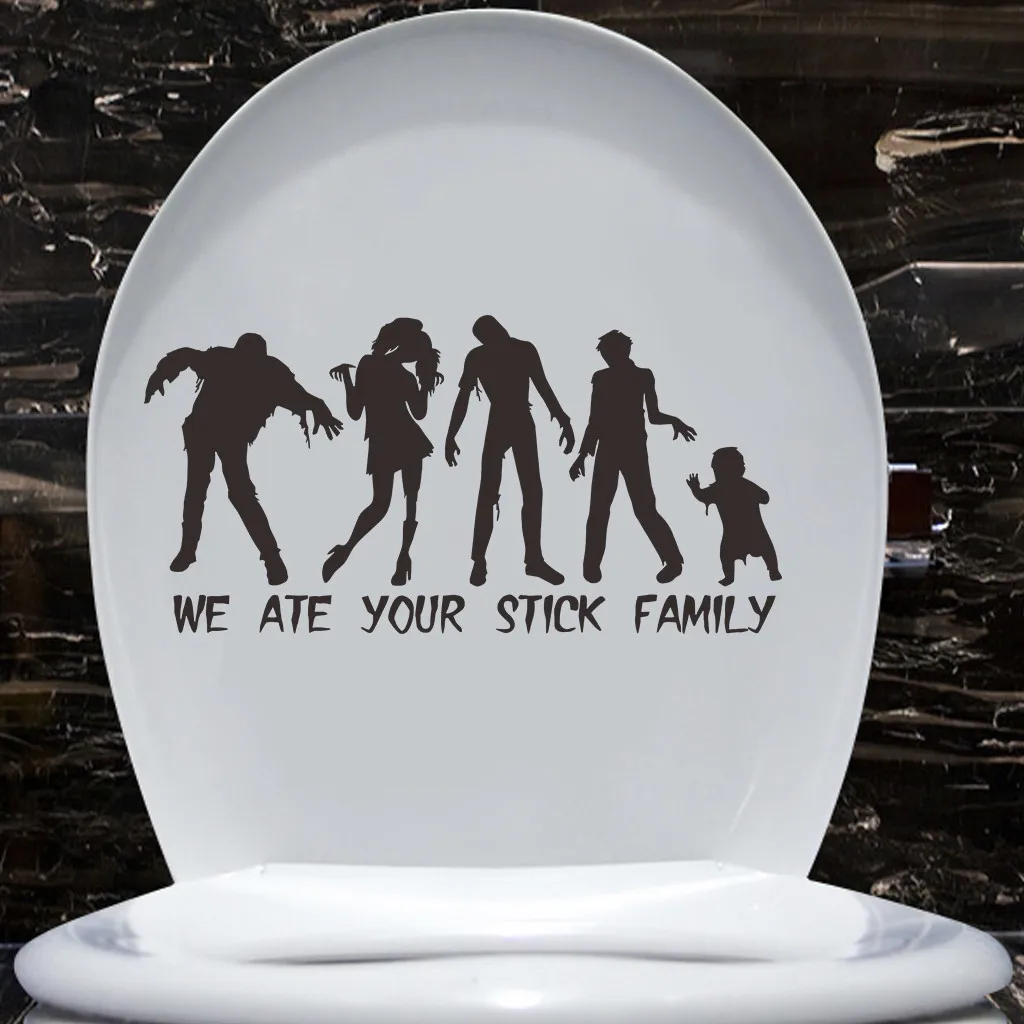 

Mobile Creative Wall Sticker Refrigerator Sticker Toilet Stickers Art Removable Home Wall Stickers Decal Decor Hot Sale