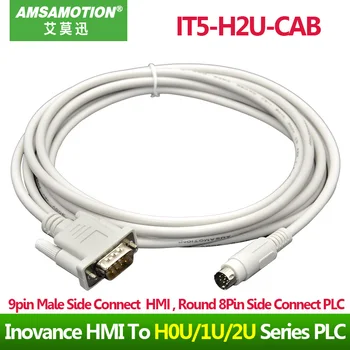 

IT5-H2U-CAB Suitable Inovance HMI Touch Panel Connect H0U/1U/2U Series PLC Programming Cable