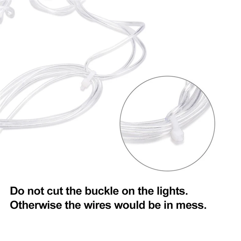 Ficha de Natal Estrela e Lua Decoração para Festa de Casamento Levou Cortinas Luzes Indoor - Outdoor Luz Férias 2.5 m 220 v ue 10 decorative lights