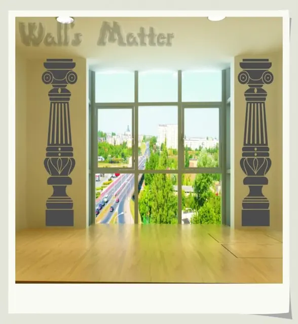 Decorative DIY Home Decal,Wall Decor,Home Stickers Large,Ancient Pillar