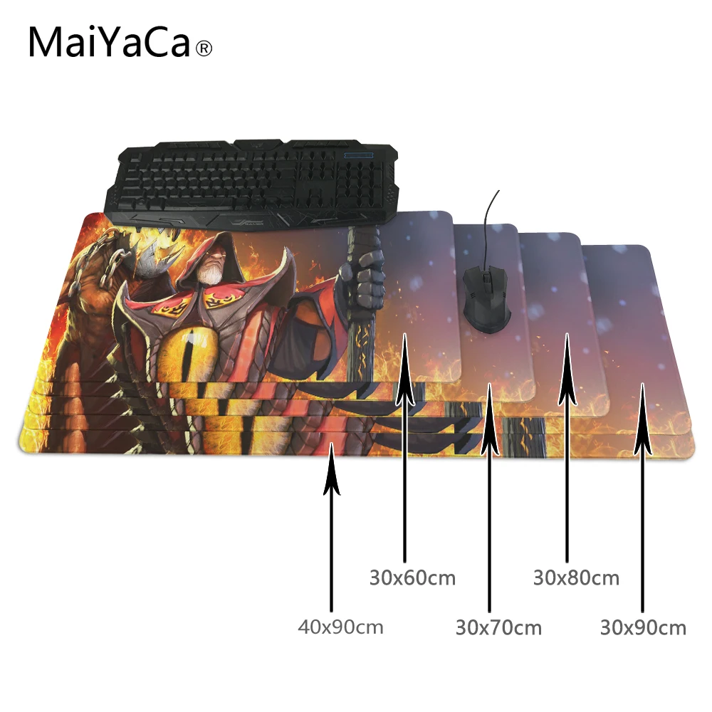 MaiYaCa DoTA 3v3 Battle Mouse Pad Ultimate Gaming Mousepad Natural Rubber Gamer Mouse Mat Pad Game 