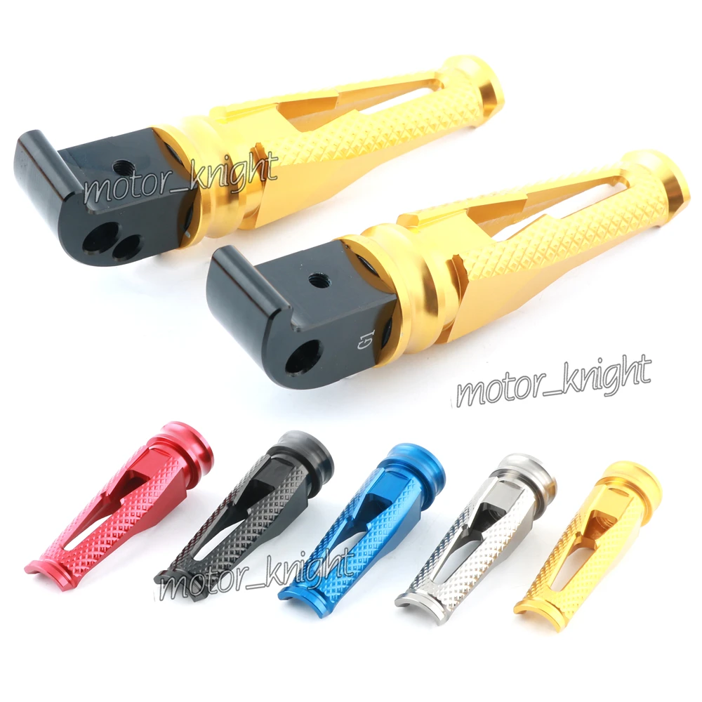 

CNC Rear Foot Pegs Passenger Footrest For KAWASAKI ZX14R ZX-12R ZX10R ZX9R ZX636 ZX6R ZZR1200/1400 Z1000/SX ER6F/N Z750 GTR1400