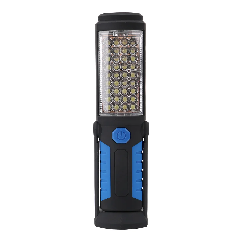 36+5LED COB LED Work light USB Rechargeable Flashlight Torch Lantern Camping Work Lamp Built-in Battery Magnet Hook