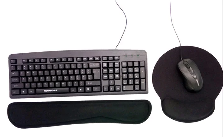 Игровая клавиатура мышь коврик для запястья губка памяти механическая клавиатура поддержка запястья для компьютера клавиатура для ноутбука