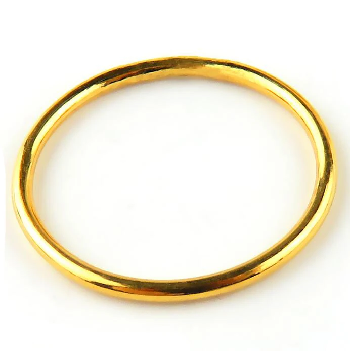 Женское кольцо из желтого золота 24 карата|ring band|finger ringlittle finger ring |