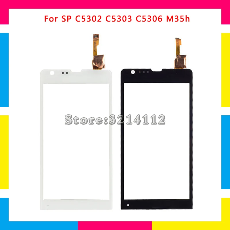 

Replacement Touch Screen Digitizer Sensor Outer Glass Lens Panel For Sony Xperia SP C5302 C5303 C5306 M35h