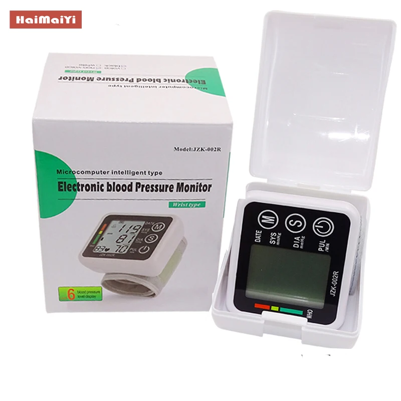 

New Health Care Automatic Wrist Digital Blood Pressure Monitor Tonometer Meter for