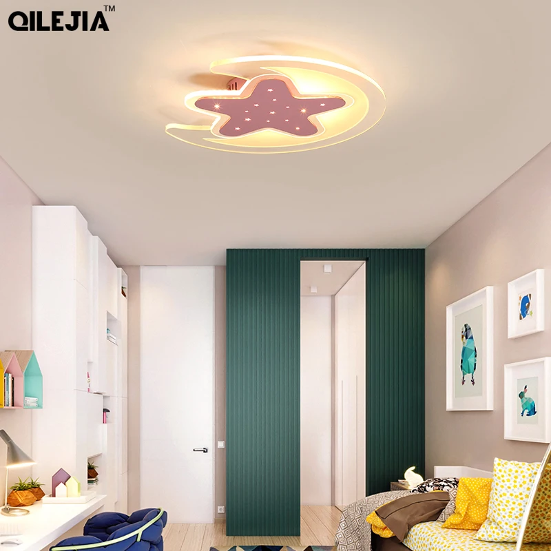 Люстры для детской комнаты, люстры для спальни, гостиной, спальни, дома, AC85-265V, современная светодиодная потолочная люстра, светильник с подсветкой