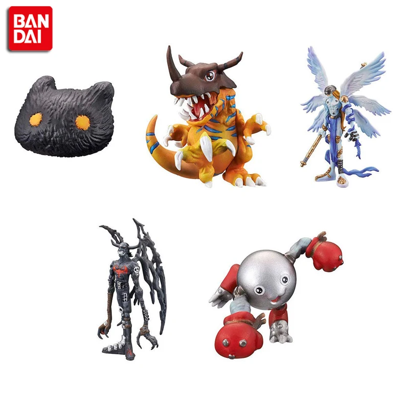 PrettyAngel-Подлинная Bandai Digimon Digital Monster Capsule Mascot коллекция Ver. 3,0 мини-фигурка из 5 шт