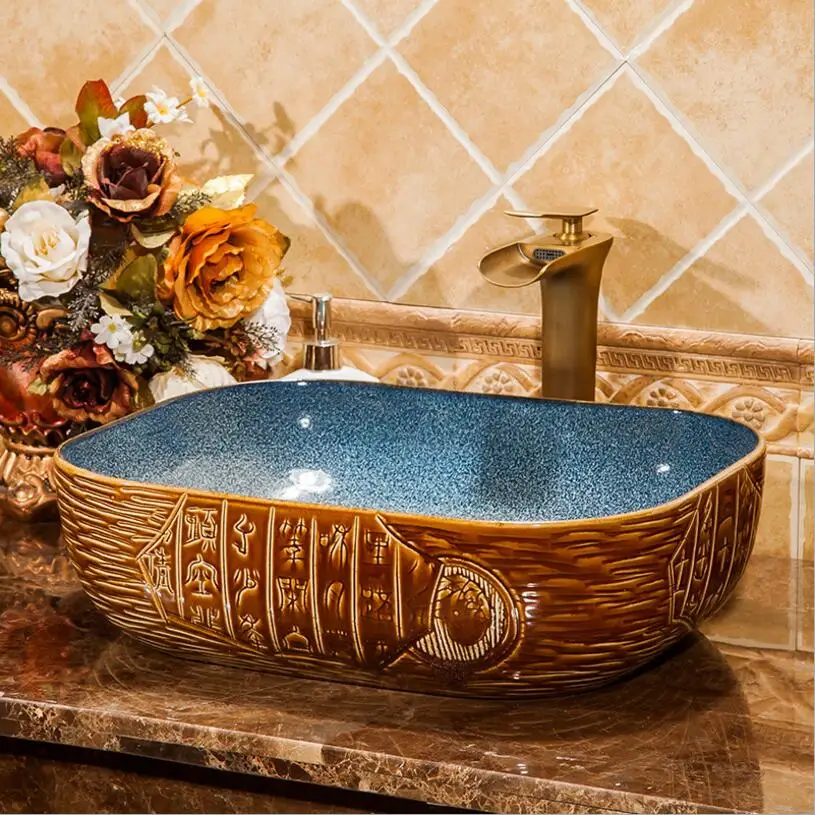 5 видов прямоугольная раковина для ванной комнаты|wash basin|rectangular bathroom sinkbathroom sink |
