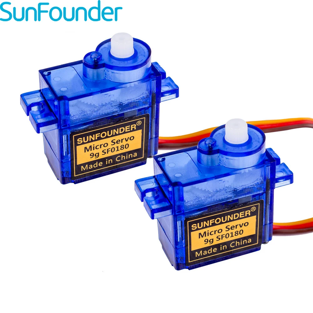 

SunFounder Micro Servo 9g SG90 Servo For Arduino Quadcopter Dron RC Helicopters Drones