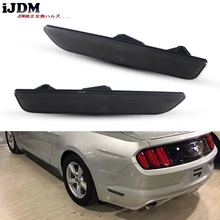 IJDM Affumicato Lente Per Auto ford Mustang Lato Posteriore luci di ingombro Luci Per 2010-2017 Ford Mustang Lato Posteriore luci di ingombro