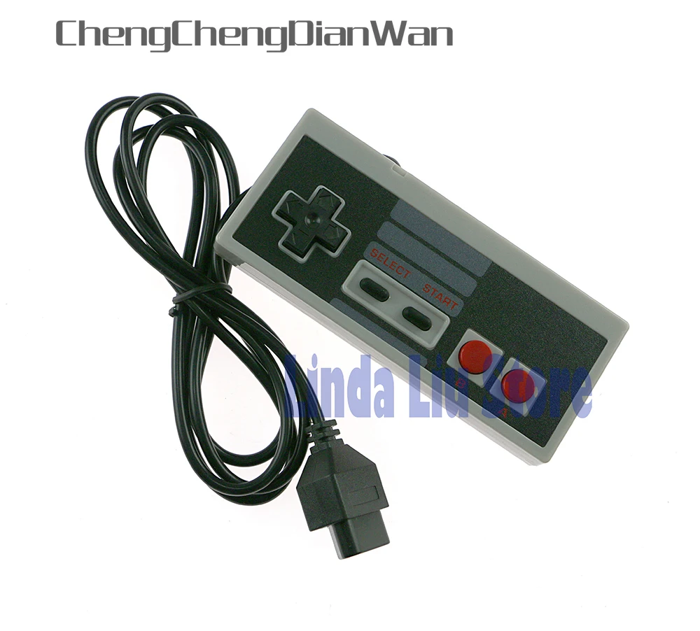 ChengChengDianWan Горячая 8 бит игровой контроллер Джойстик для NES NTSC(не для PAL) Системная консоль классический стиль 6ft 3rd Вечерние