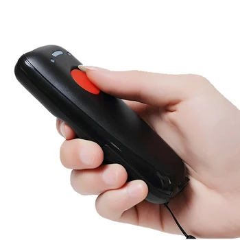 

RUGLINE Mobile Wireless Bluetooth Barcode Scanner Laser Portable Reader Mini CCD Bar Code Scanner for IOS Android Windows