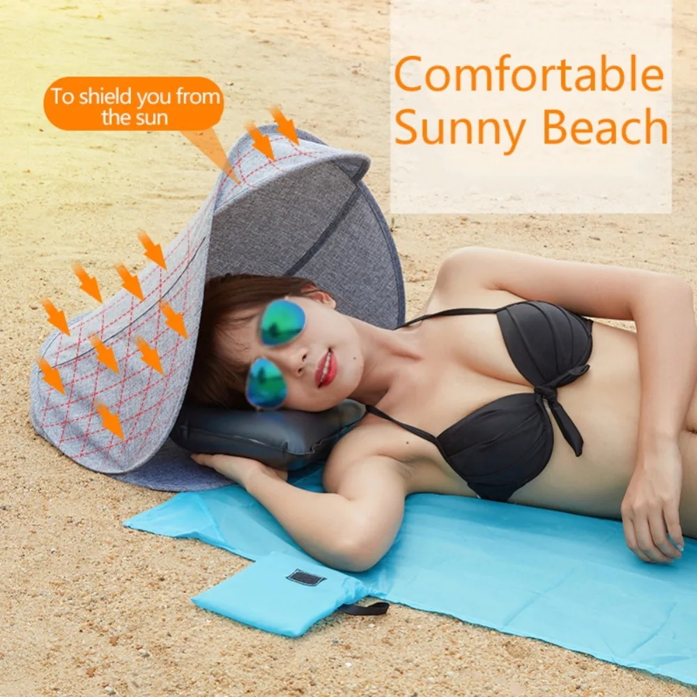 

NEWEST Outdoor Beach Umbrella Sun Shelter Shade Portable Yard Beach Canopy Tent