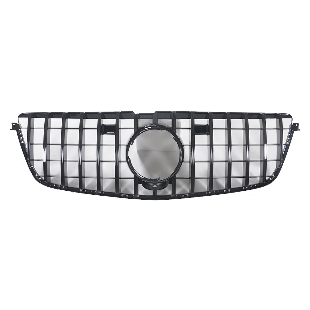 Автомобильный передний гриль SBAIREA X166 заменяемый для Benz GL Racing Grill GL500 GL550 GL65 верхняя