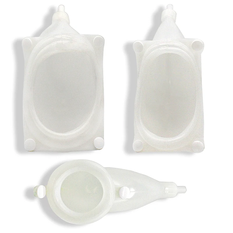 Hypo-allergenic Older Men Woman Silicone Urine Collector Bags Adults Urinal with Urine Catheter Bags Male Female Toilet Urinal