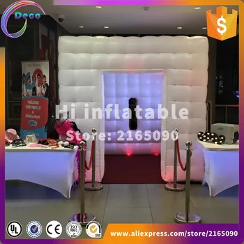 

Top seller new style cheap led inflatable photo booth