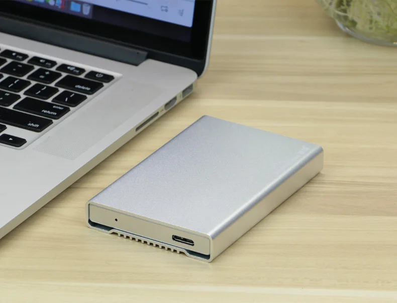 New Aluminum 6Gbps High Speed 2.5" HDD Enclosure Mobile Hard Disk Box Usb 3.0 Sata Hard Disk Case For 9.5-15MM HDD Blueendless hard drive storage box