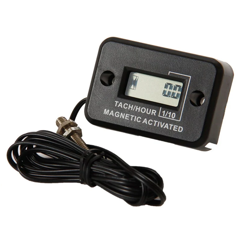Digital Diesel engine hour meter tachometer for water pump mining