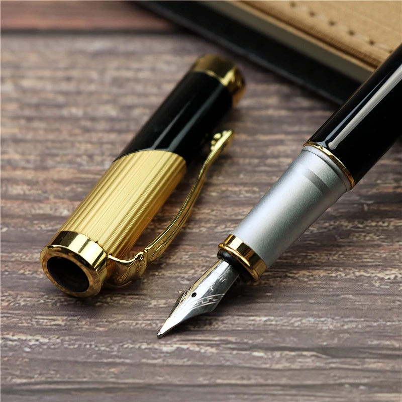 

JinHao fountain pen high quality Iraurita pen 0.5mm F pen tip students prizes packing with plastic gift box