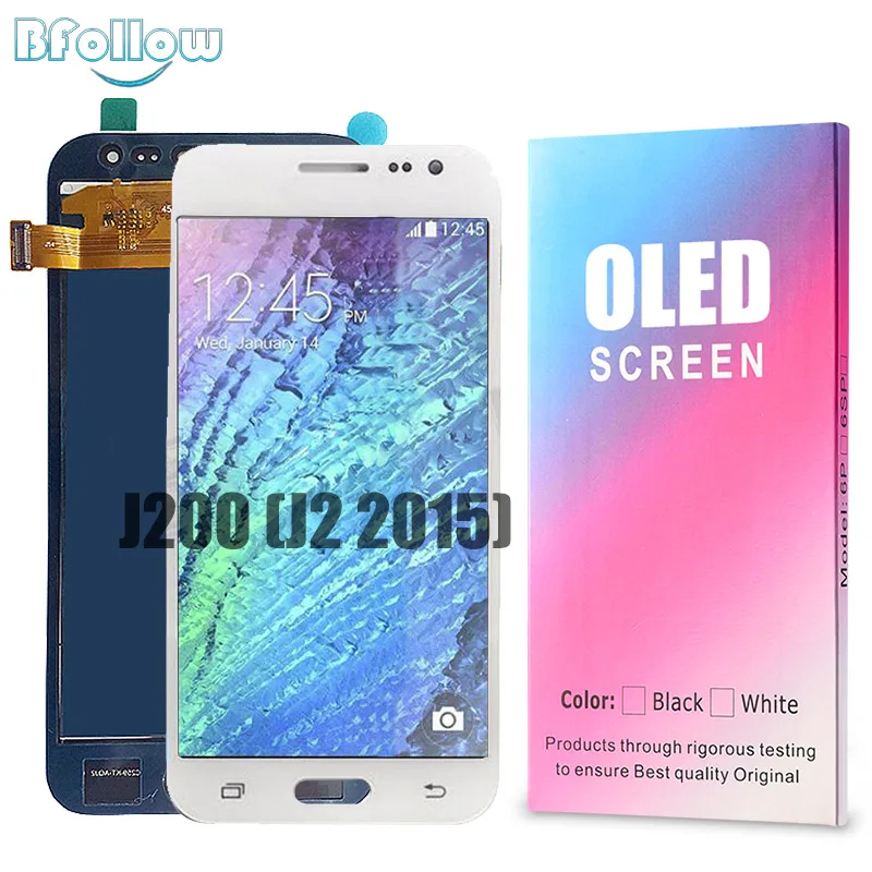 BFOLLOW оригинальный OLED для Samsung Galaxy J200/J2 2015 копия ЖК экран дисплей дигитайзер сборка