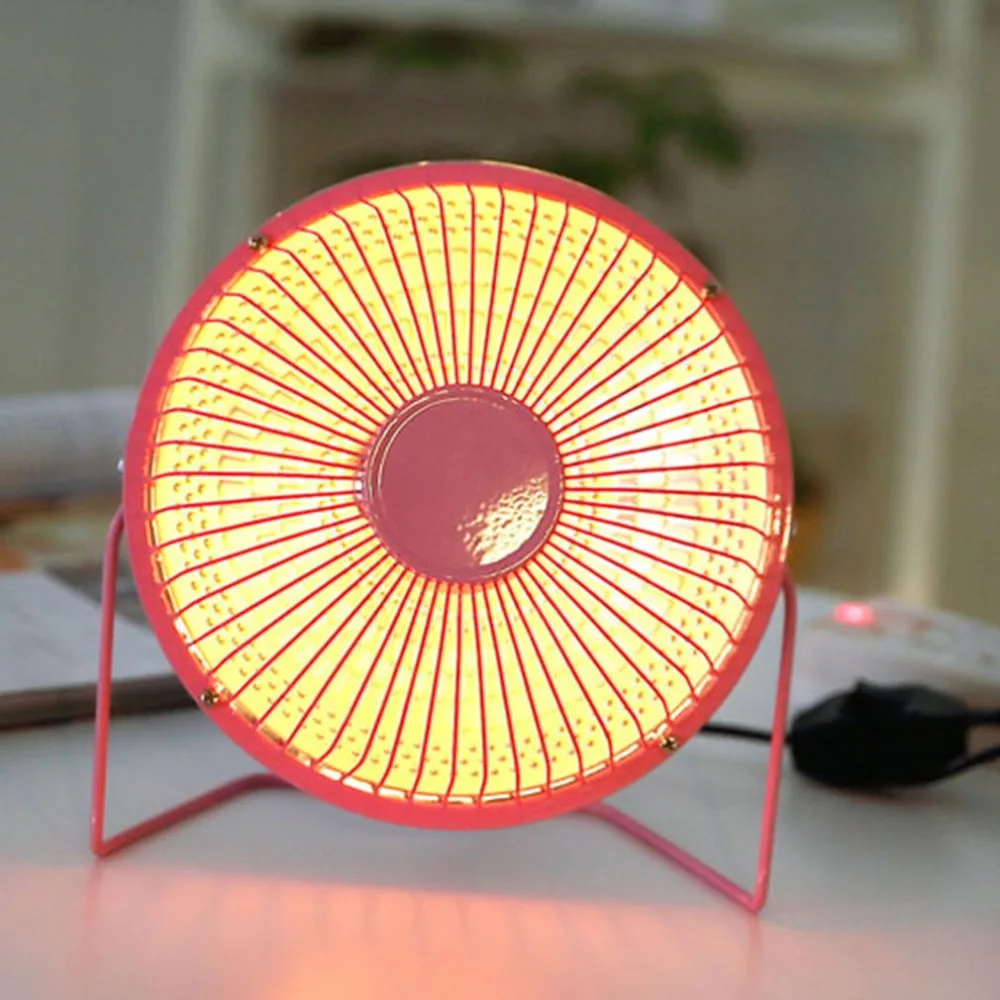 

2018 new mini heater Winter Sun Heater 200w Household 6 Inch Mini Heater calefactor Table Top Heater Pink dropshipping