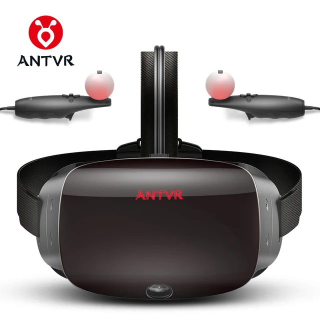 ANTVR 2018 новые очки виртуальной реальности VR ПК гарнитура Паровая игра для ПК виртуальной ПК очки бинокль 110 FOV К 2 K VR box 3D VR 2 т