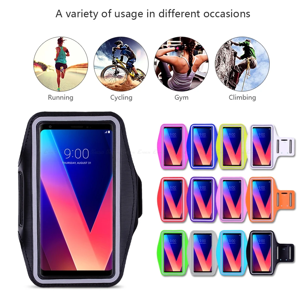 Чехол для спортивного зала бега LG V20 V10 V30 V35 V30S Plus W30 V40 V50 V50S V60 ThinQ 5G бархатная