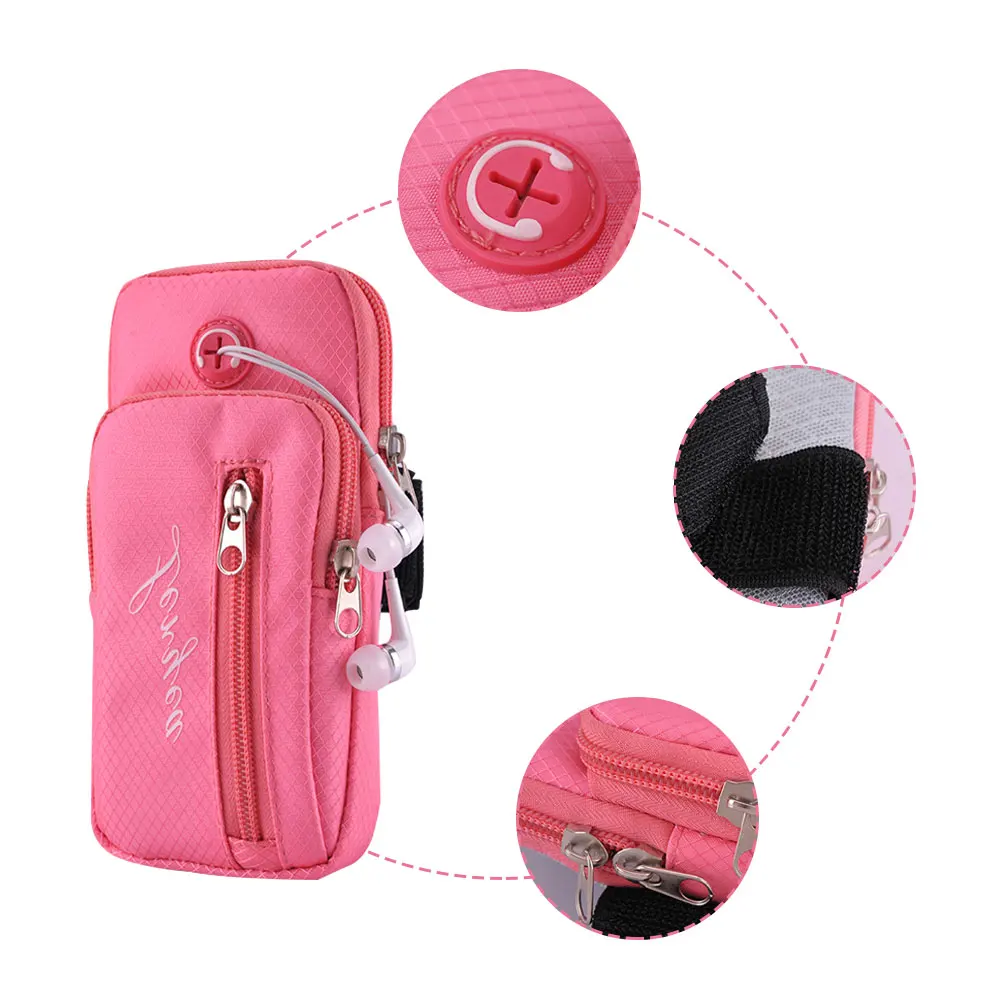 Outdoor Sports Armband Waterproof Running Arm Bag with Headset Hole Casual Arm Package Bag for 5.5\ Outdoor Sports Armband Waterproof Running Arm Bag with Headset Hole Casual Arm Package Bag for 5.5\