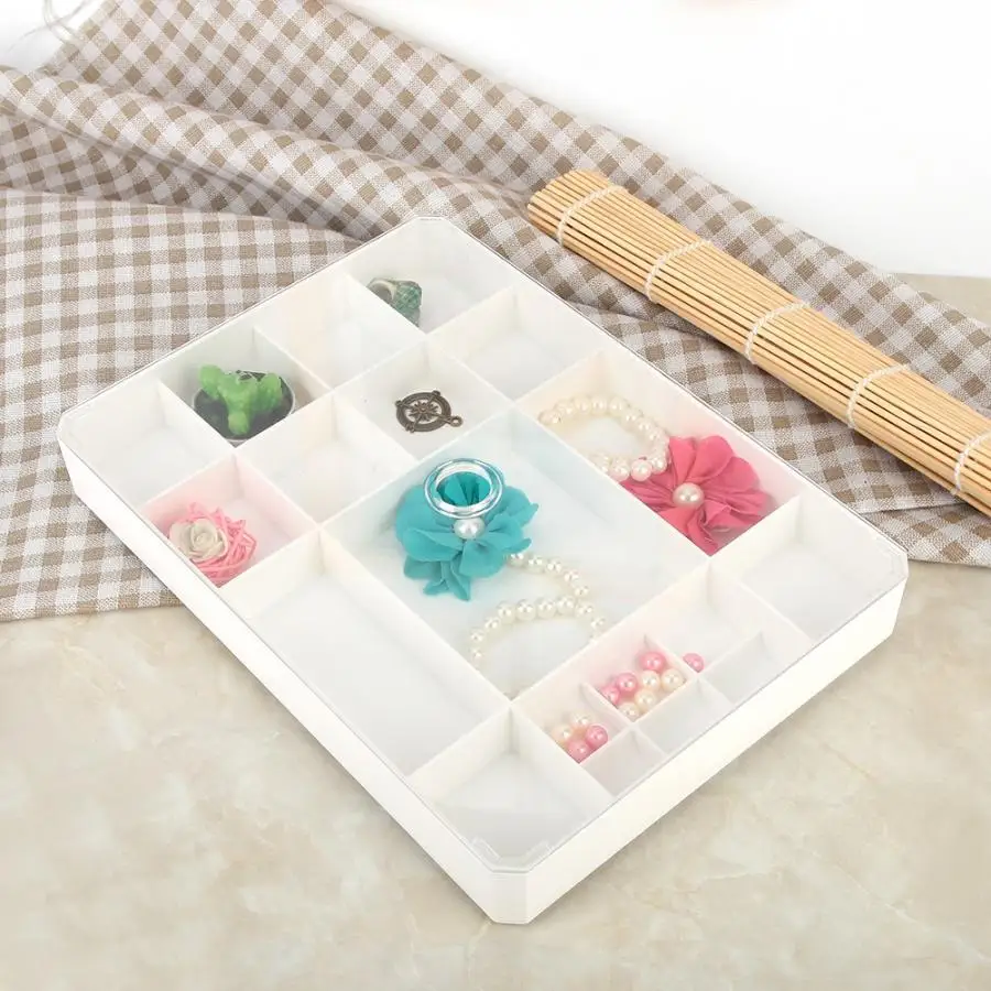 

Acrylic Box Jewelery Box Simple Transparent Cover Jewelry Earrings Ring Necklace Storage Box Case Storage Box Remote Control